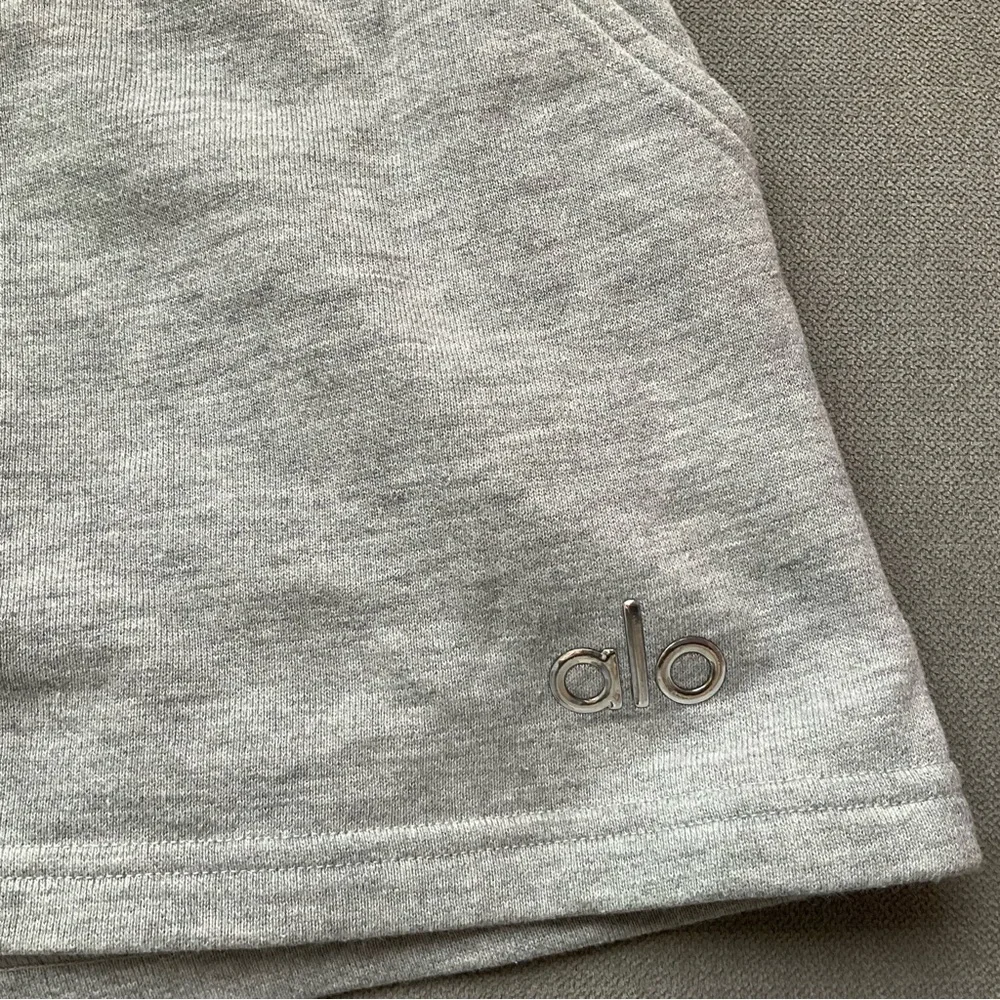 Alo Yoga Accolade Skirt Athletic Heather Grey XS